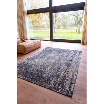 Louis De Poortere Mad Men Jacob's Ladder 8422 Broadway Glitter Washable Polyester Flatweave Eco-Runner-Louis De Poortere-Rug Love - The Most Loved Rug Store